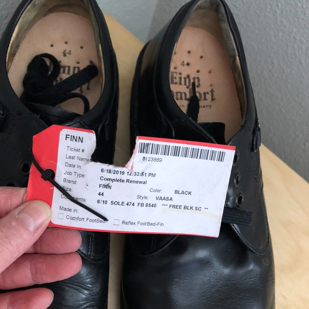 FINN COMFORT Vaasa Leather Shoes - Factory Restored - Picture 7 of 15